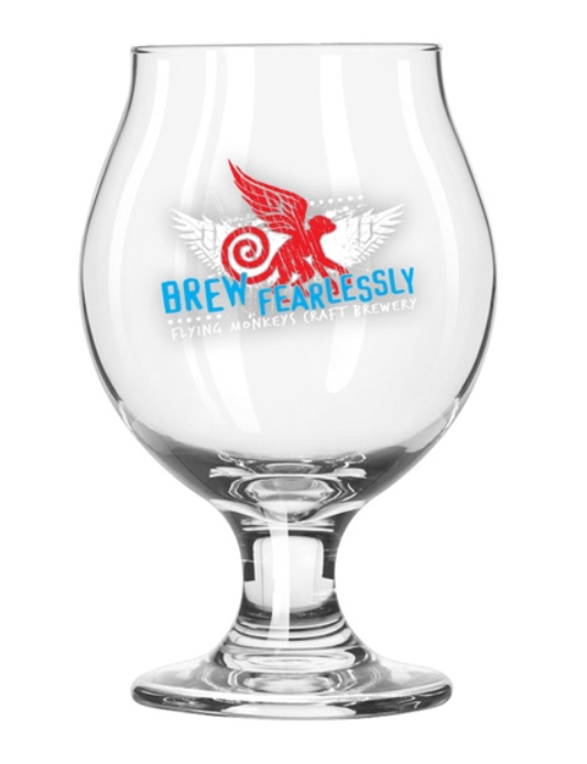 Flying Monkeys Craft Brewery 0.4L beer glass